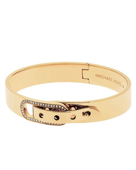 michael kors buckle bangle|michael kors bracelet outlet.